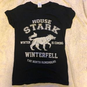 game of thrones house stark shirt
